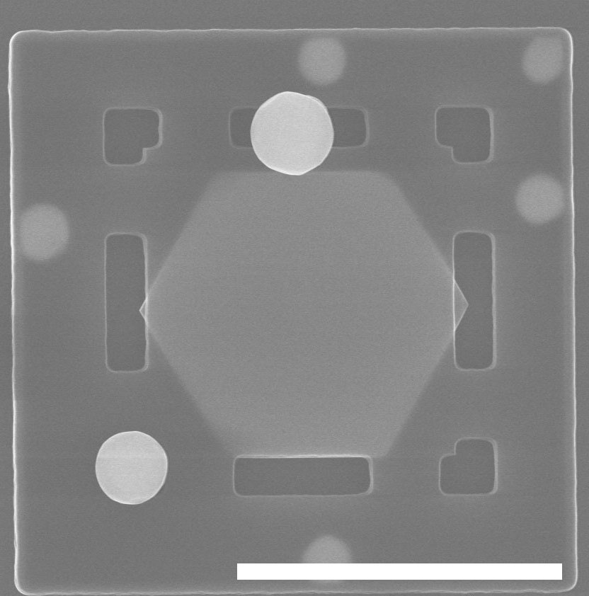Microdisk laser integrated on silicon